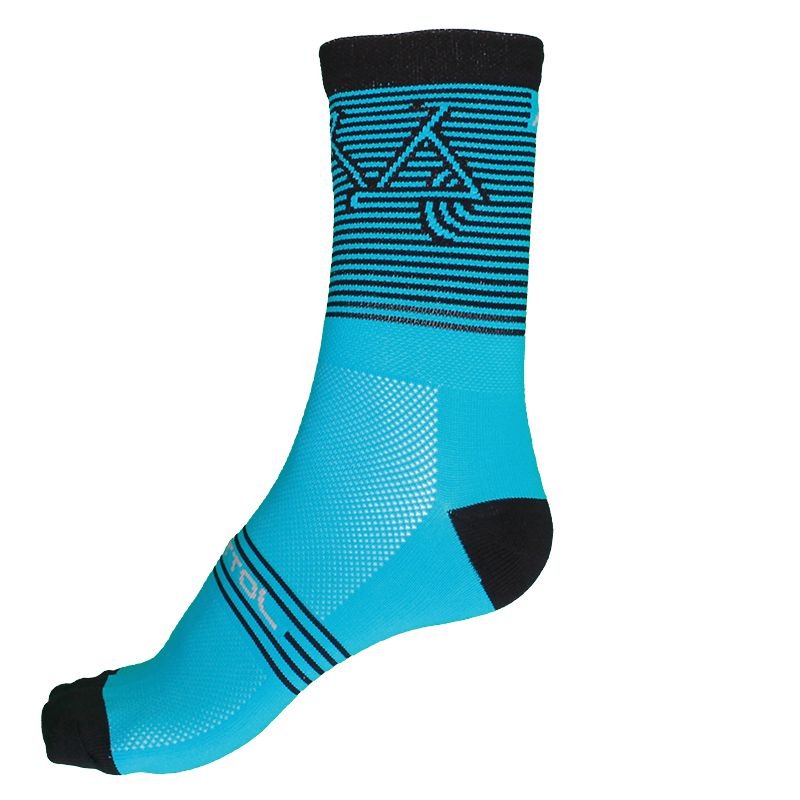Medias Para Ciclismo Agua Speed1 Negro 10-12
