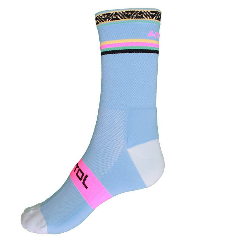 Medias Para Ciclismo Agua Tribal2 Fucsia 10-12