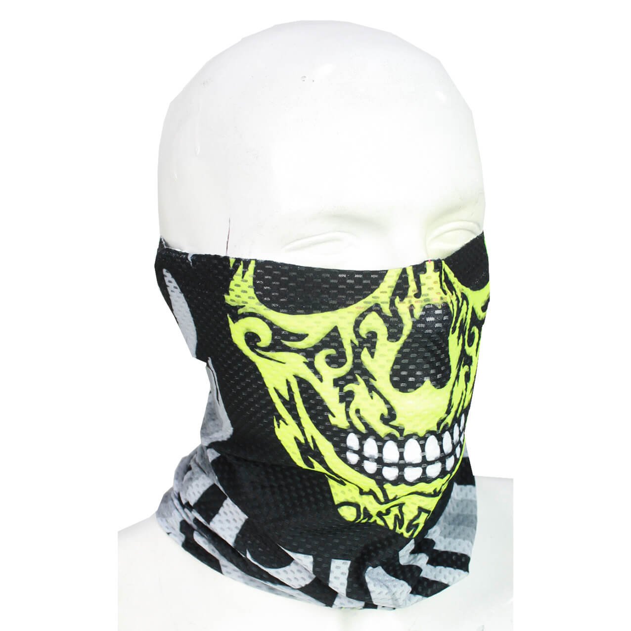 Cogote Microperforado Vengador Amarillo Neon Multifuncional