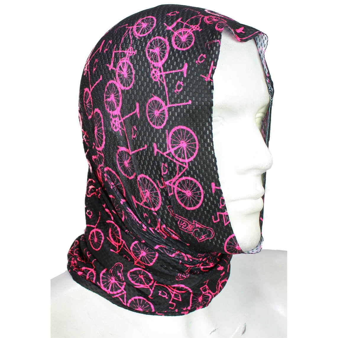 Cogote Microperforado Bicycle Fucsia Multifuncional