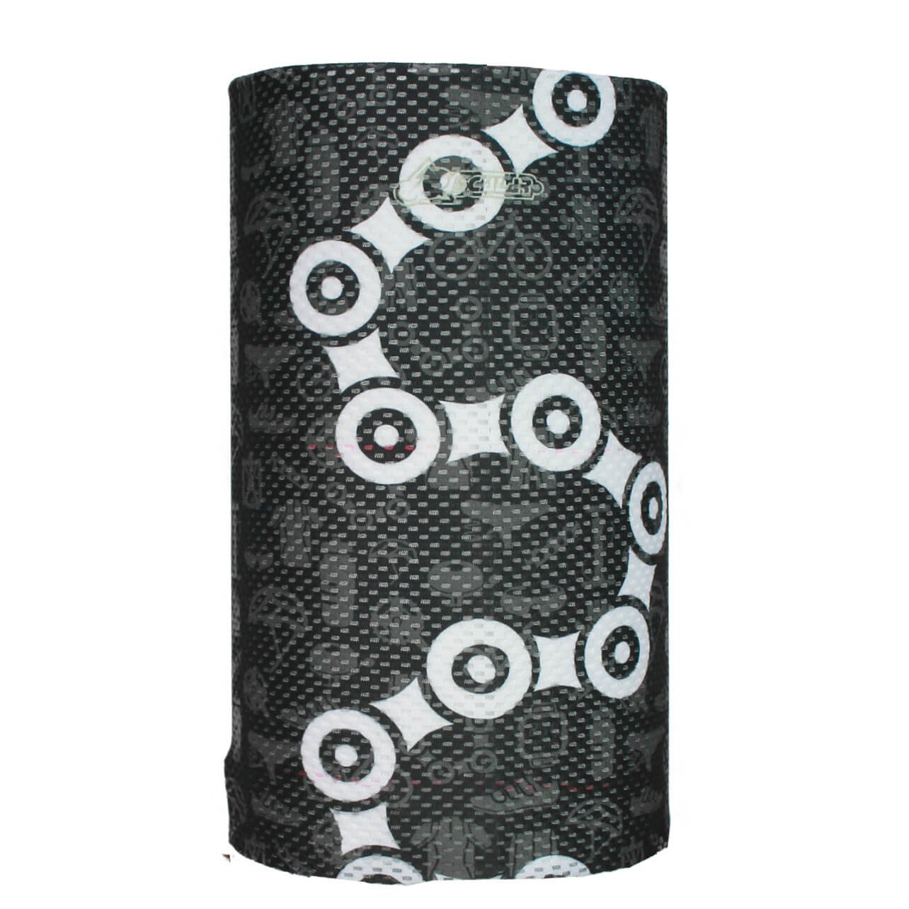Cogote Microperforado Cadena Negro Multifuncional - Imagen 2