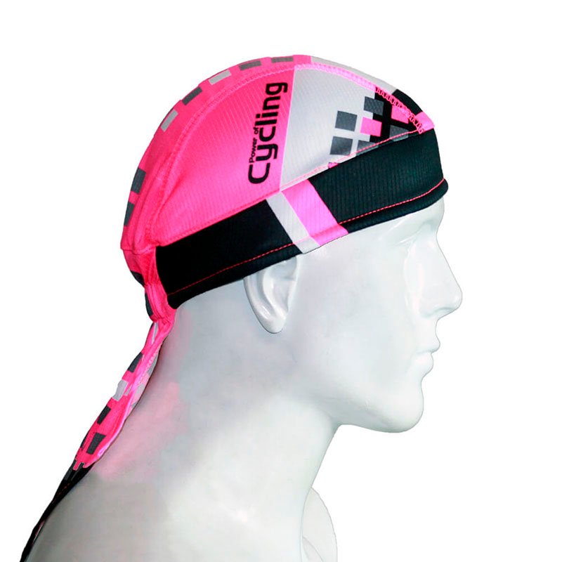 Pañoleta de Ciclismo Estampada Scalar Resortada Power Off Fucsia