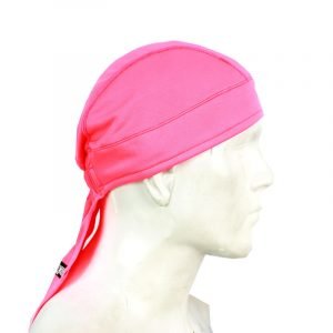 Pañoleta de Ciclismo Unicolor 103 Scalar Resortada Fucsia