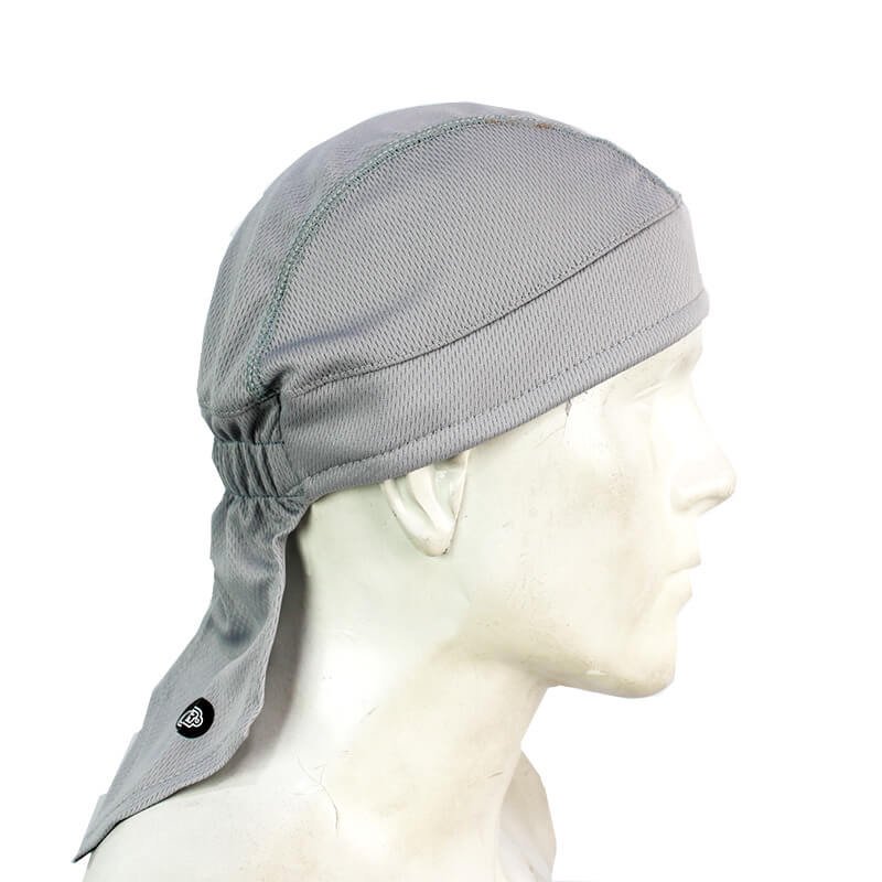 Pañoleta de Ciclismo Unicolor Scalar Resortada Gris