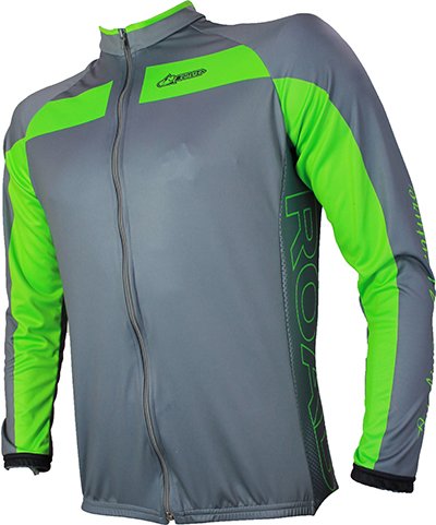 Jersey Hombre Manga Larga Road Verde Scalar