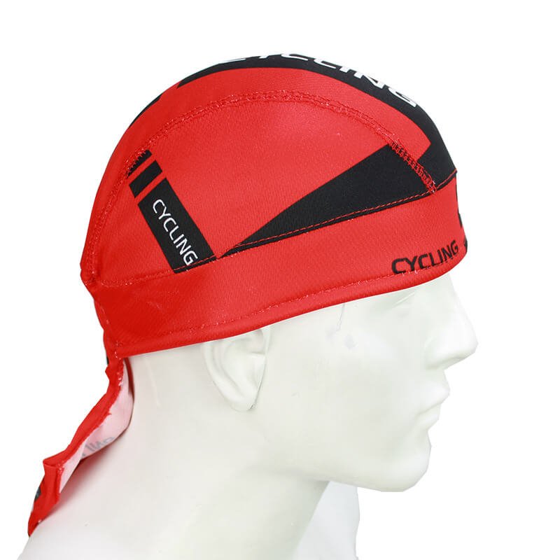 Pañoleta de CiclismoEstampada Scalar Resortada Cycling Rojo