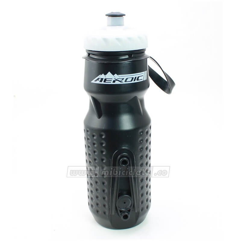 Caramañola Imantada Aeroic Negra 0,6 Litros Libre Pda