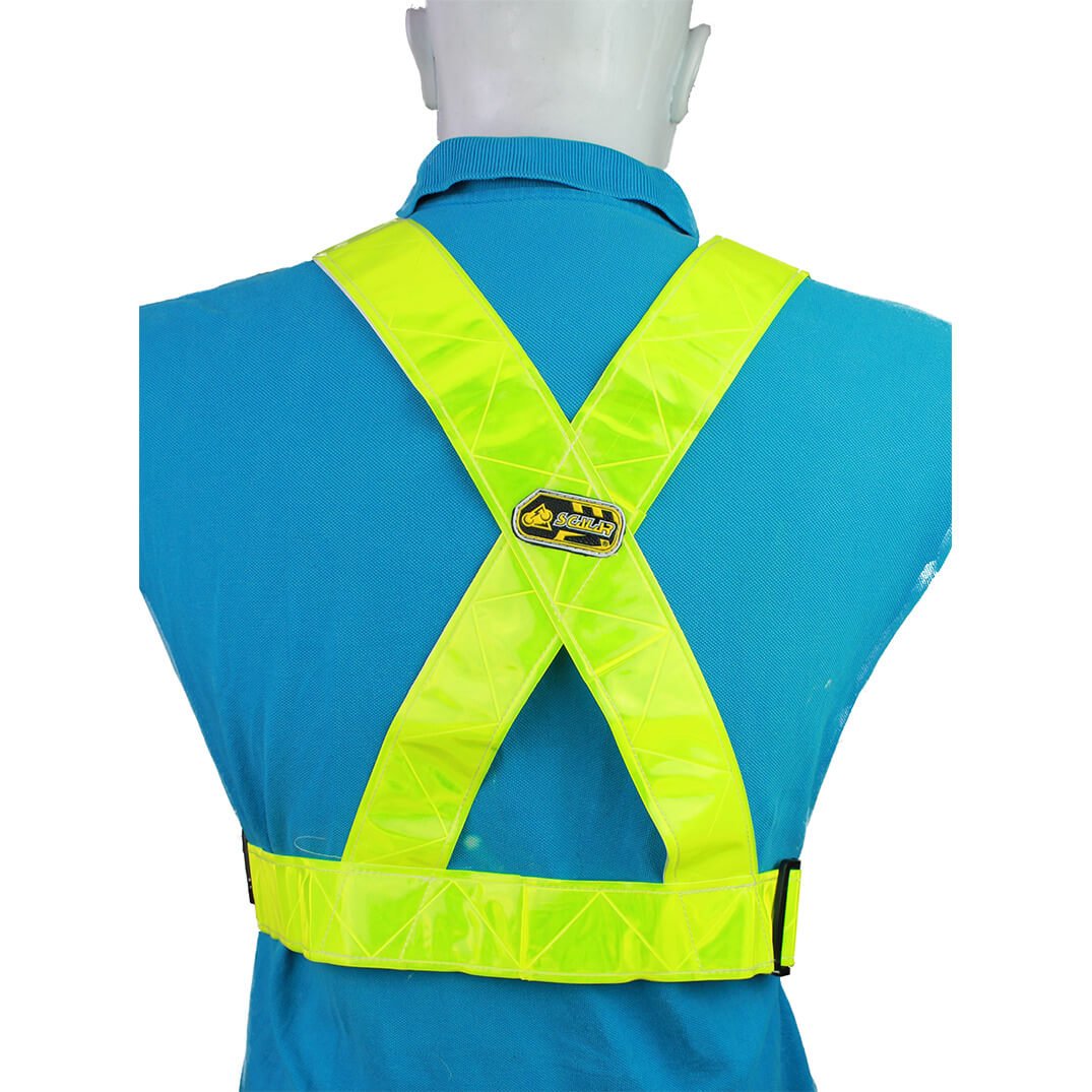 Kit Tirantas Reflectivas Scalar Tipo Arnes High Gloss 2"P + Bandas pantalon 1"P - Imagen 5
