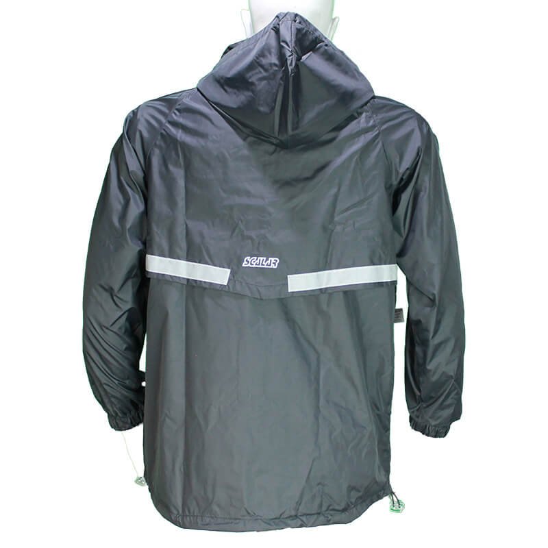 Chaqueta Rompevientos Vento Negra Con 3 Bolsillos - Imagen 2