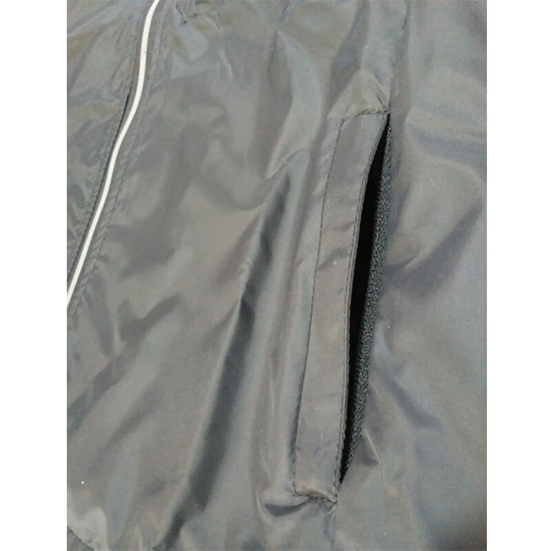 Chaqueta Rompevientos Vento Negra Con 3 Bolsillos - Imagen 4