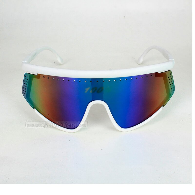 Gafas ciclismo Sim 100# Spcraf 100#-8 Blanca AA - Imagen 2