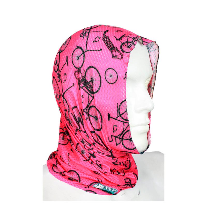Cogote Microperforado Cycles Fucsia Multifuncional
