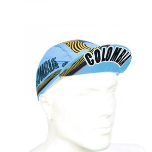 Caps de Ciclismo Scalar Col Huellas Azul