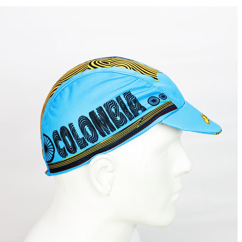 Caps de Ciclismo Scalar Col Huellas Azul - Imagen 4
