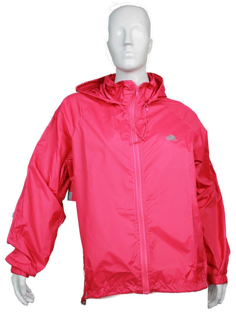 Chaqueta ciclismo Rompevientos Vento Fucsia