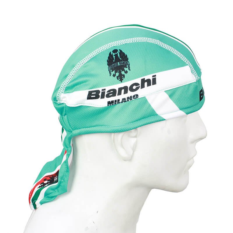 Pañoleta de Ciclismo Estampada 37 Resortada Bian Verde