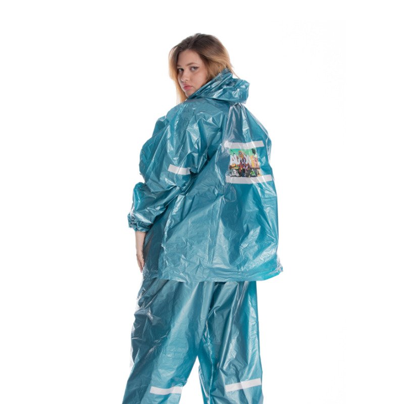Impermeable plastico Cal 2.0 Chaqueta+pantalon+zapatones