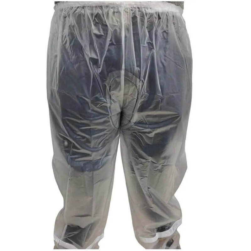 Impermeable para Moto Siliconado Cal 8 Chaqueta+pantalon+zapatones - Imagen 2