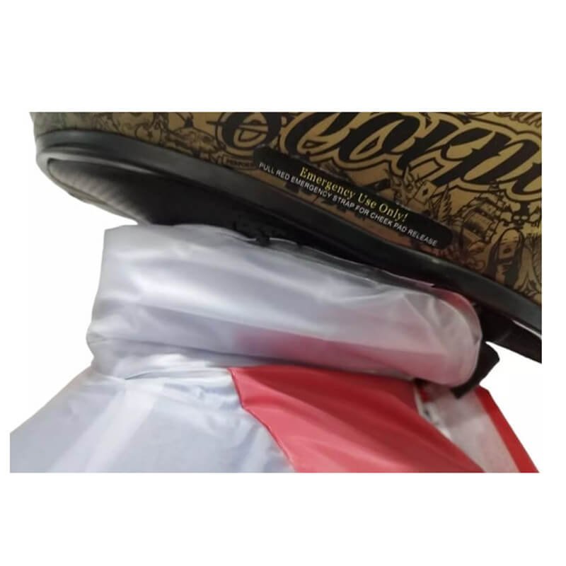 Impermeable para Moto Siliconado Cal 8 Chaqueta+pantalon+zapatones - Imagen 8