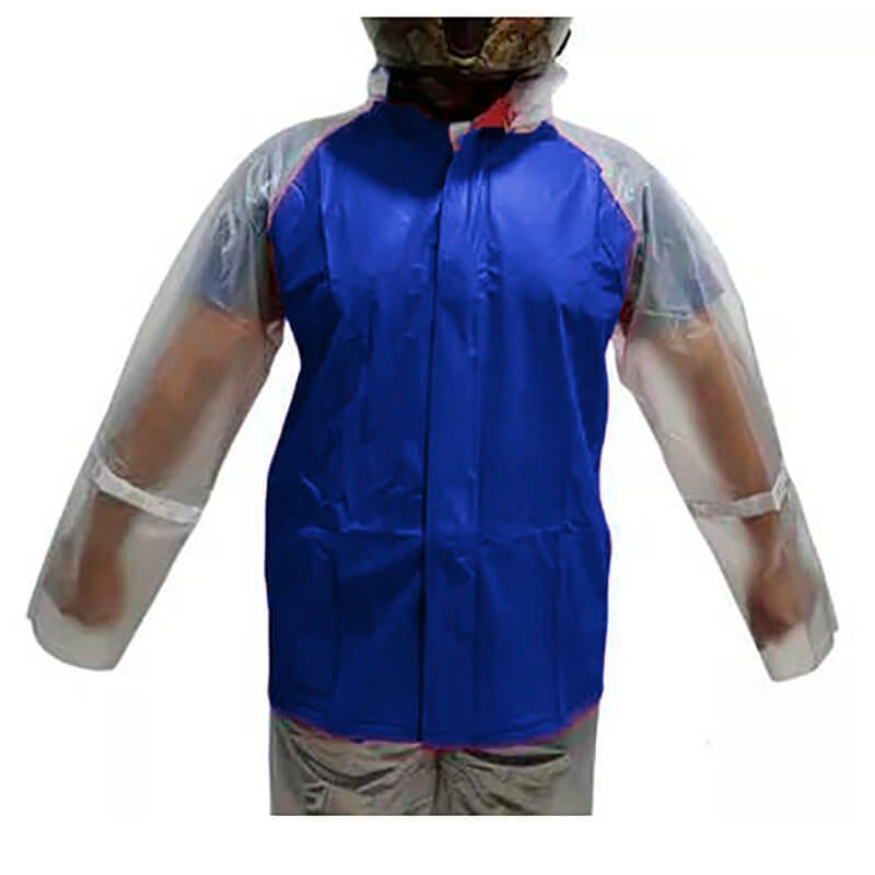 Impermeable para Moto Siliconado Cal 8 Chaqueta+pantalon+zapatones - Imagen 5