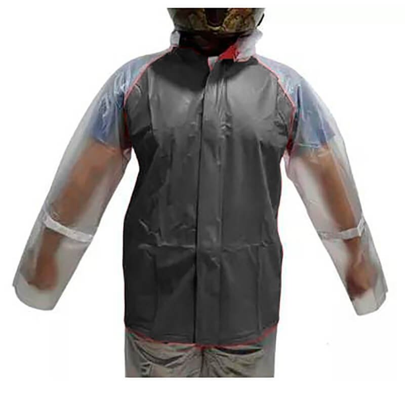 Impermeable para Moto Siliconado Cal 8 Chaqueta+pantalon+zapatones - Imagen 6