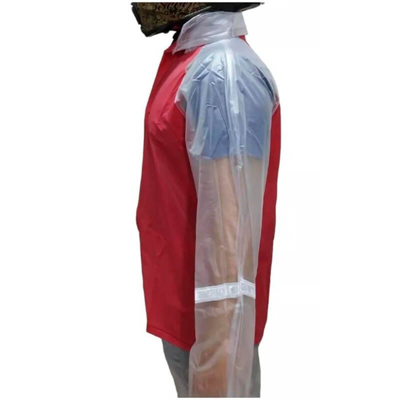 Impermeable para Moto Siliconado Cal 8 Chaqueta+pantalon+zapatones - Imagen 7