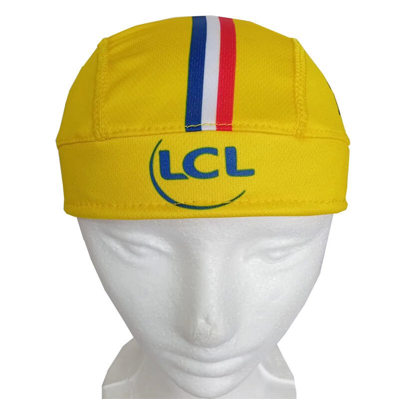 Pañoleta de Ciclismo Estampada 38 Resortada TDF Amarilla - Imagen 2