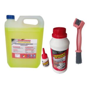 Kit Profesional Mantenimiento y Lubricación de Cadena para Bicicleta o Motocicleta